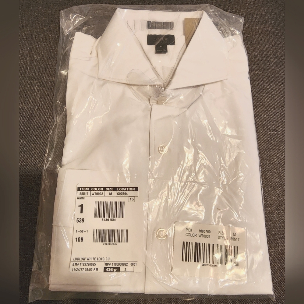 JCREW Cutaway Collar